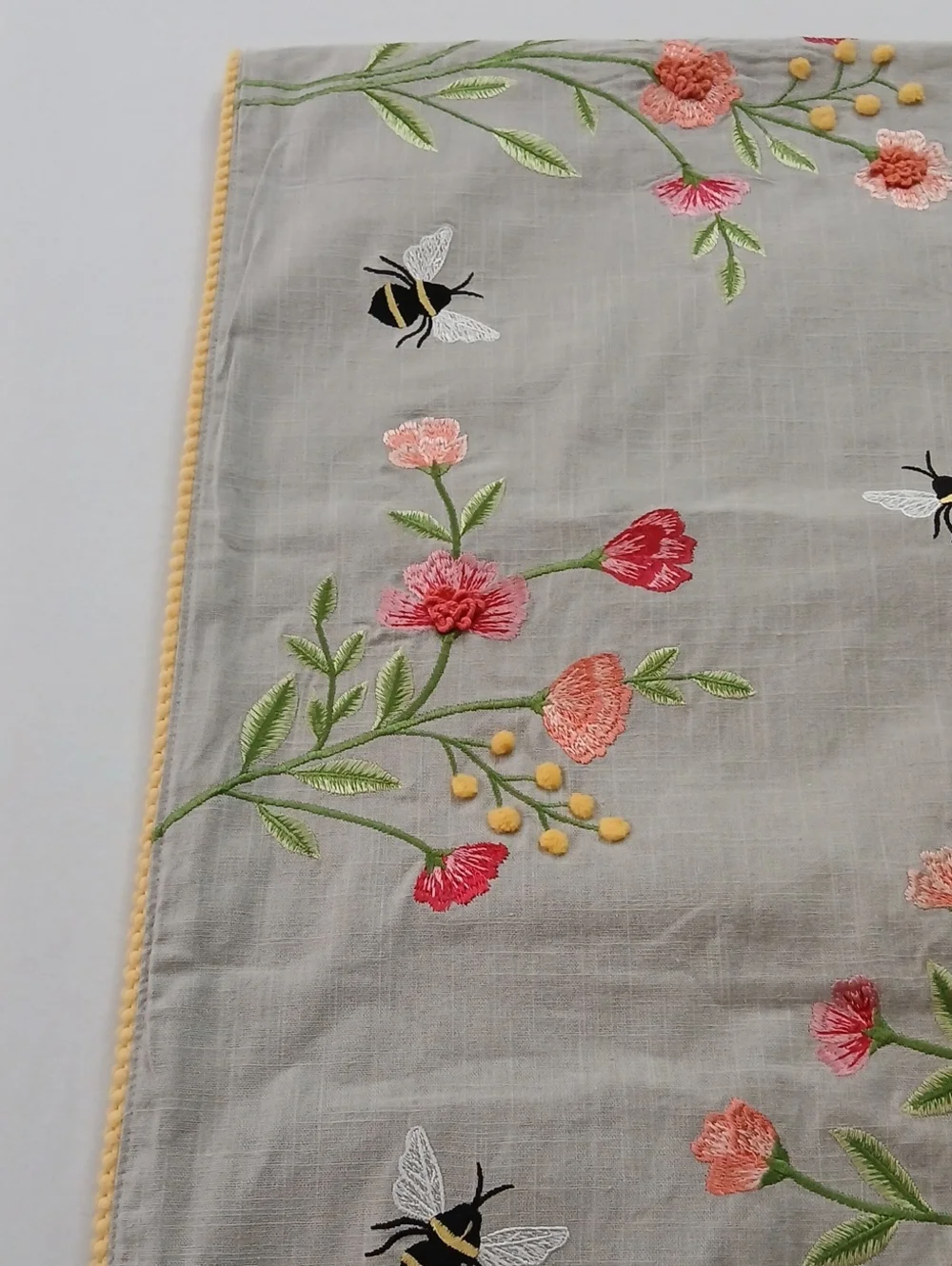 Tahari Embroidered Table Runner